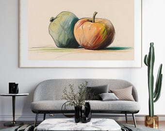 Kitchen Dining Room Apple Decor (Downloadable Digital Art)