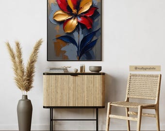 Abstract Three-Dimensional Flower (Downloadable Digital Art)