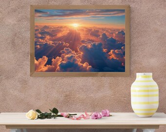 Sunset Cloudscape (Downloadable Digital Art)