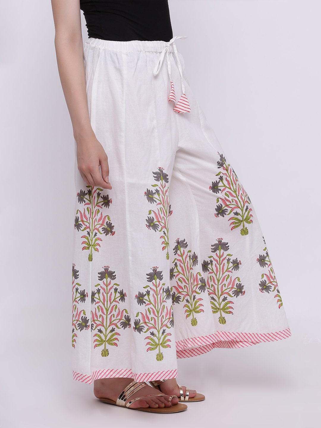 Cotton hotsell white palazzo