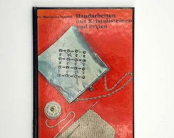 Needlework with Beads - Vintage DIY Book - 1968
