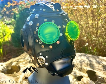 スチームパンク ヘルメット | シルバーカラー | ギア チューブ