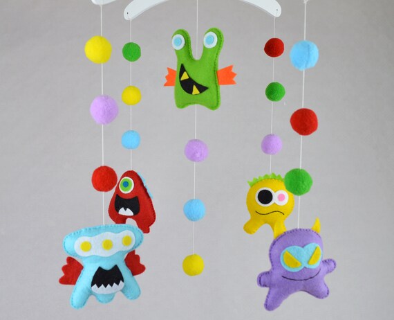 felt nursery mobile