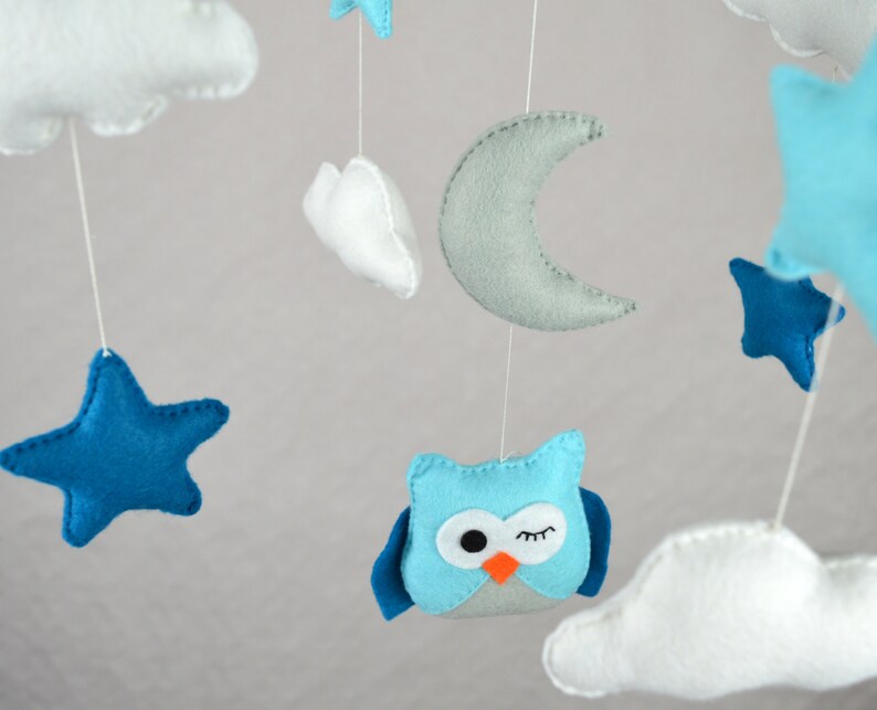Baby Boy Mobile a Newborn Gift. Baby Mobile for Nursery Etsy