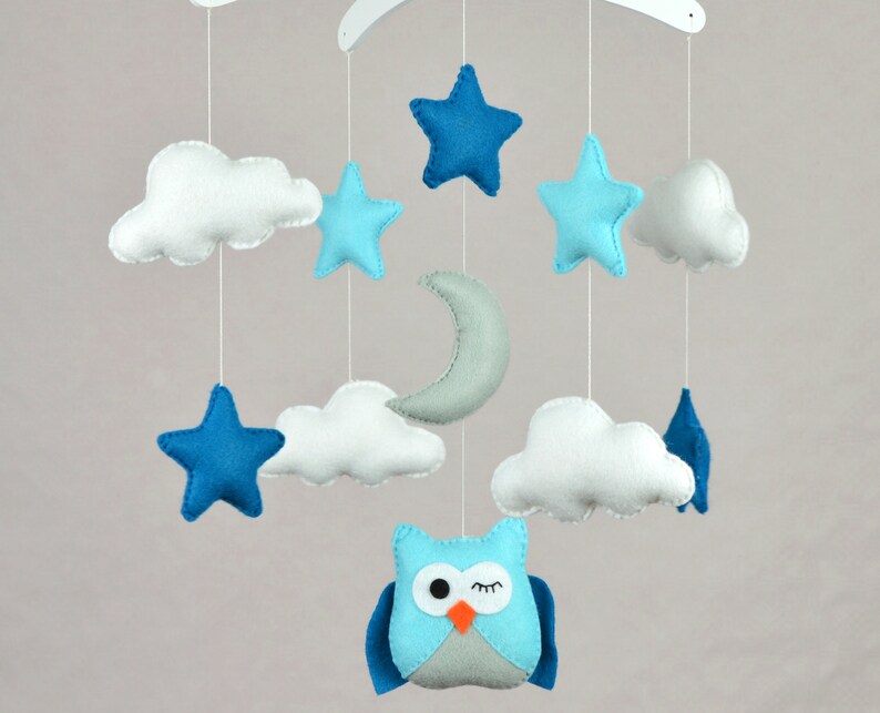 Baby Boy Mobile a Newborn Gift. Baby Mobile for Nursery Etsy