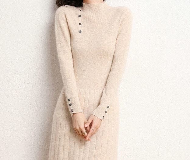 Cashmere Dress - Etsy