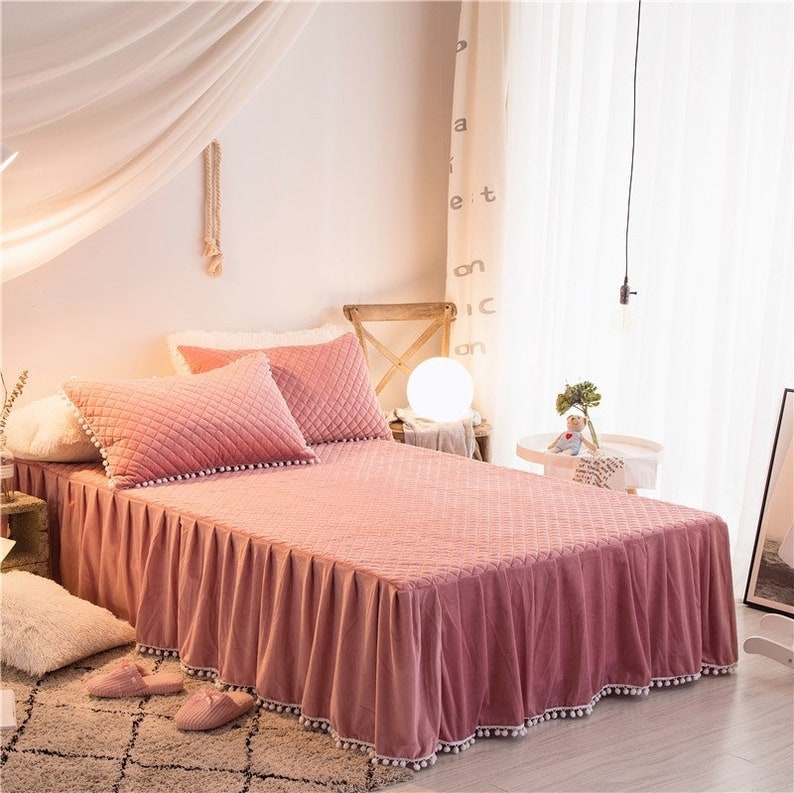 Rose Faux Fur Super Soft Duvet Cover Set Twin Queen King Etsy