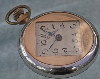 Historic Swiss Bentima Pocket Watch Relic