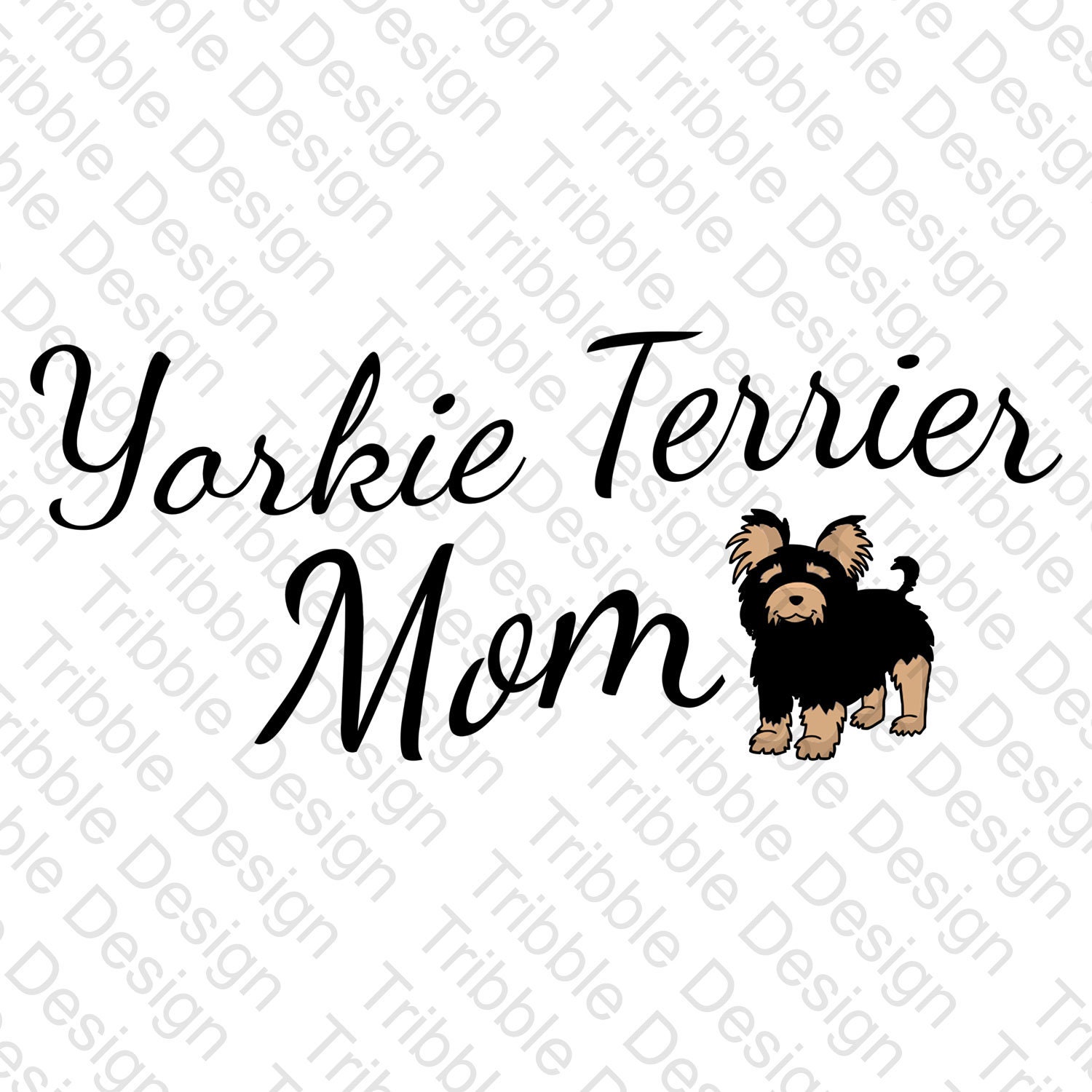 Download Yorkshire Terrier Mum SVG Yorkie Mom SVG Yorkshire Terrier | Etsy