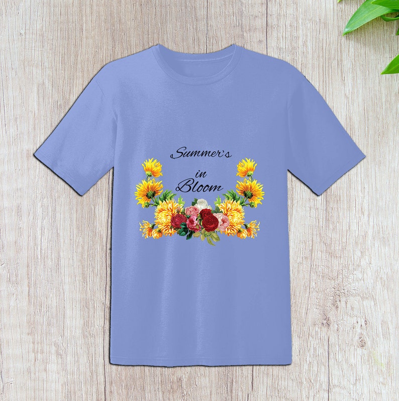 Summers in Bloom Floral Flowers SVG Roses Flowers Cut Etsy