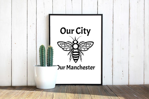 Download Free Our City Our Manchester Svg Decal Bumble Bee Svg Cut Files Etsy SVG Cut Files