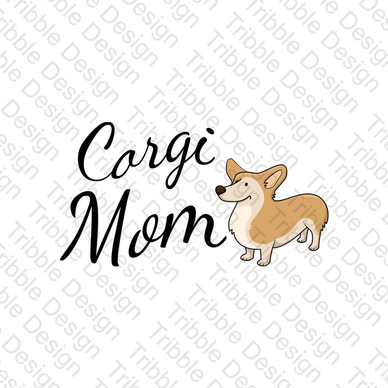 Download Corgi Mum SVG Corgi Mom SVG Corgi Mom Decal Corgi Svg | Etsy
