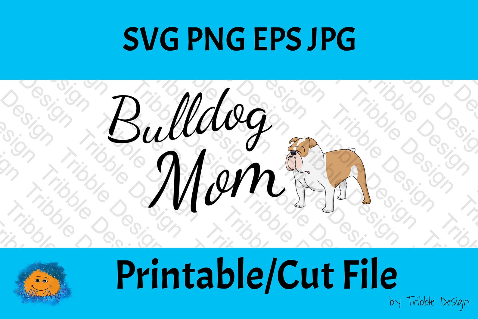 Download Bulldog Mum SVG Bulldog Mom SVG Bulldog Mom Decal | Etsy
