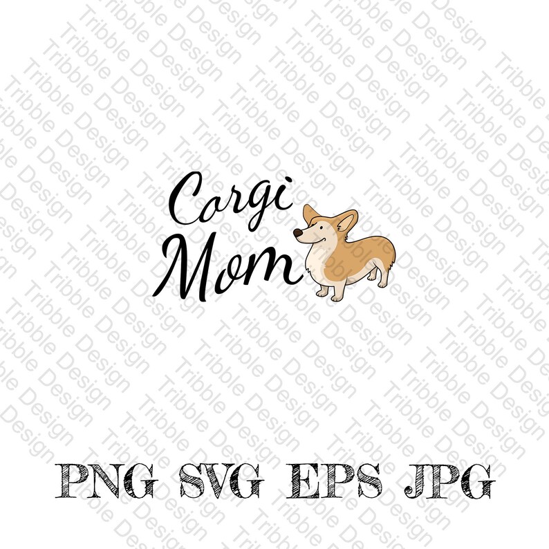 Download Corgi Mum SVG Corgi Mom SVG Corgi Mom Decal Corgi Svg | Etsy