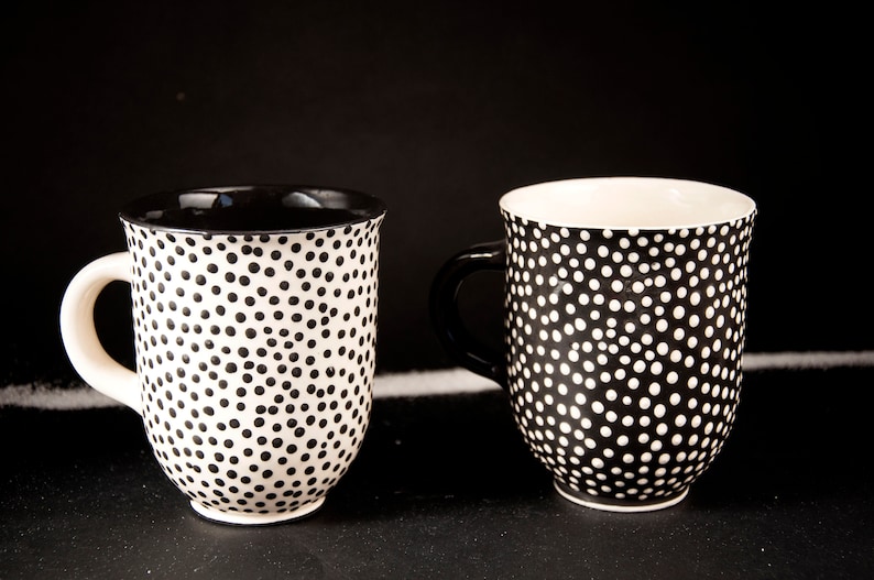 Ceramic cup, Handmade cup, Pottery, Coffee cup, Tea cup, Tea sets, Dots Ceramic cup, Handmade cup, Pottery, Coffee cup, Tea cup, Tea sets, Dots