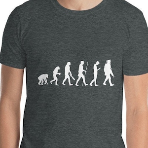 Evolution Assimilation kortärmad unisex t-shirt