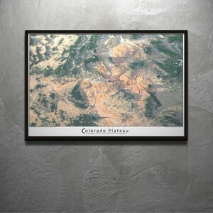 Stampa poster incorniciata plateau colorado