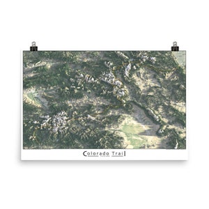 Impression de l’affiche du Colorado Trail