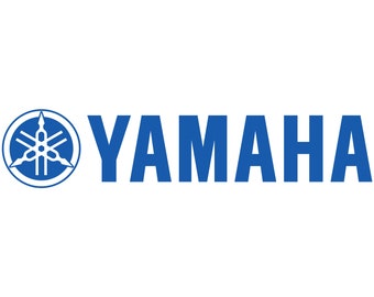 Logotipo de Yamaha Calcomanía de vinilo para parachoques de la ventana del automóvil Pegatina (2x) Seleccionar color / tamaño