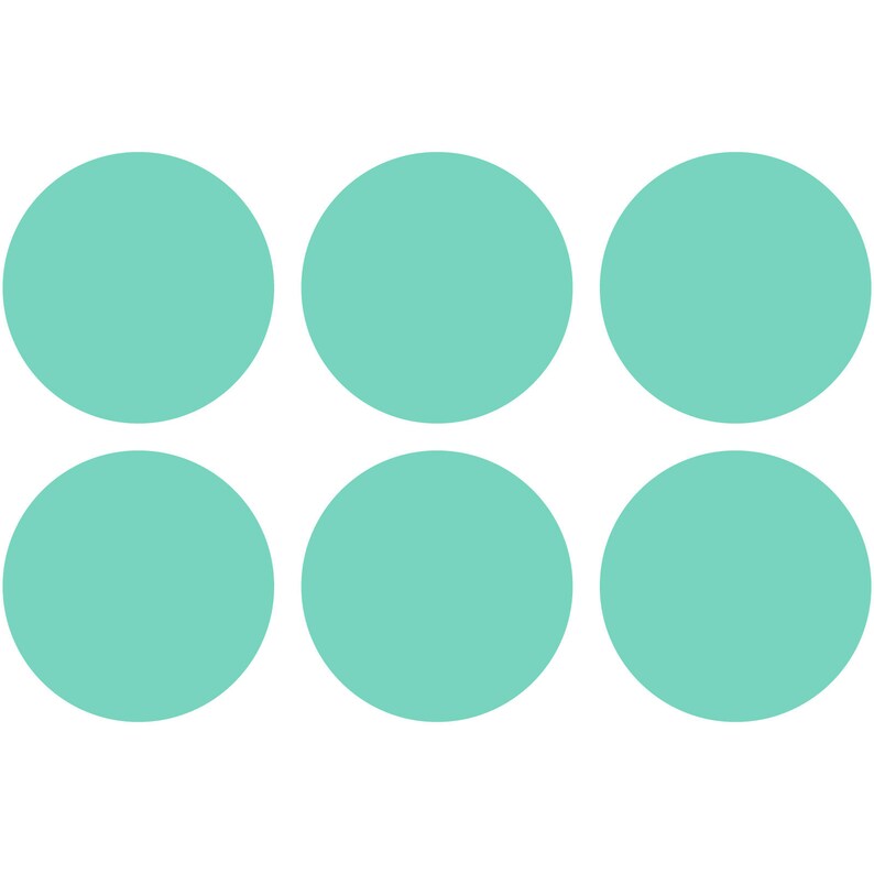 Circle Circles Pack Set Vinyl Decal Car Window Bumper Sticker Etsy