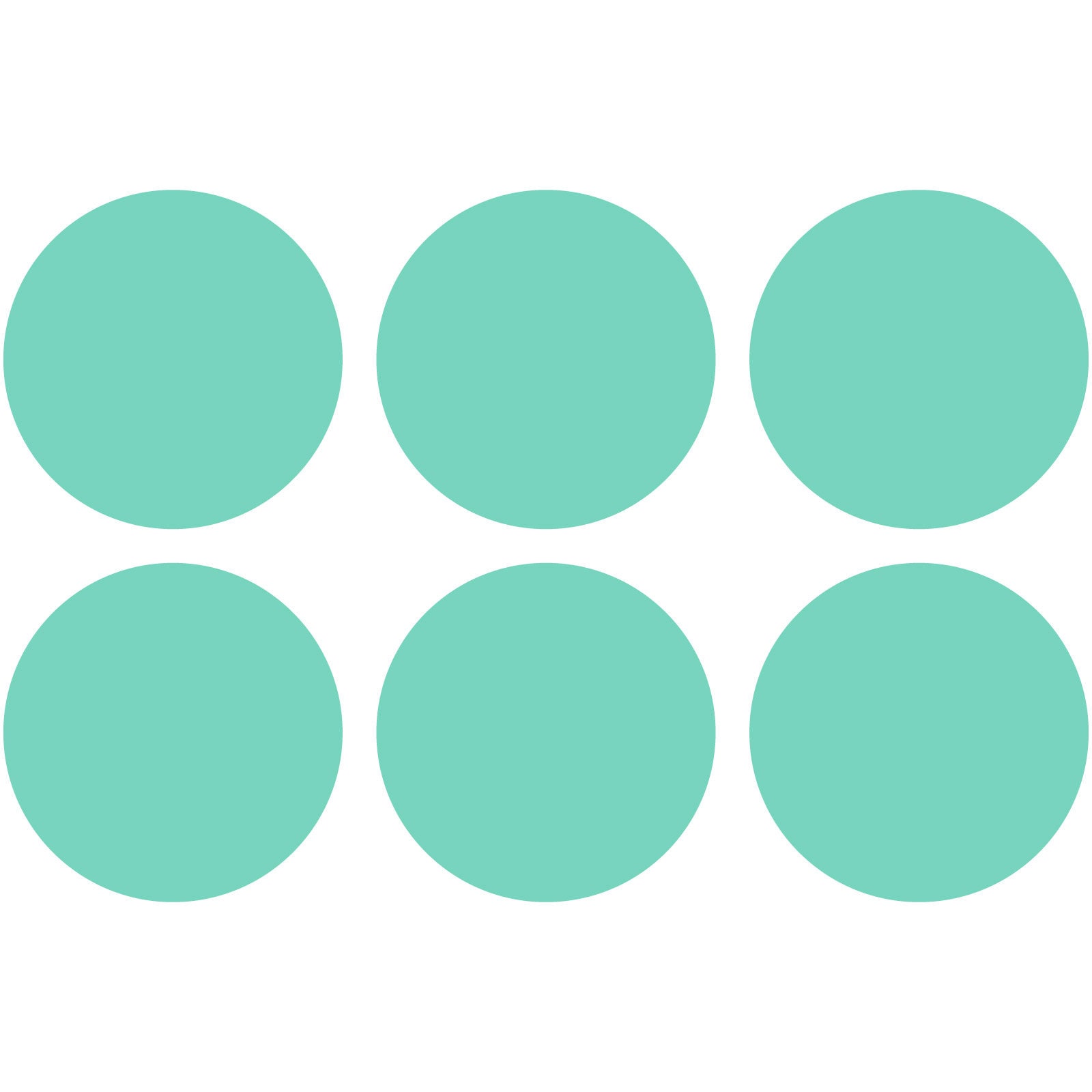 Circle Circles Pack Set Vinyl Decal Car Window Bumper Sticker Etsy