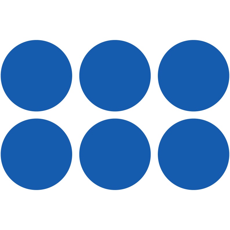 Circle Circles Pack Set Vinyl Decal Car Window Bumper Sticker Etsy