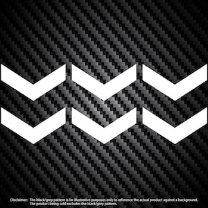 Chevron Chevrons Pack Set Vinyl Decal Car Window Bumper Sticker Shapes Art Select Color & Size
