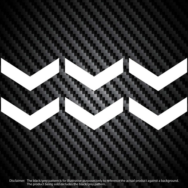 Chevron Chevrons Pack Set Vinyl Decal Car Window Bumper Sticker Shapes Art Select Color & Size