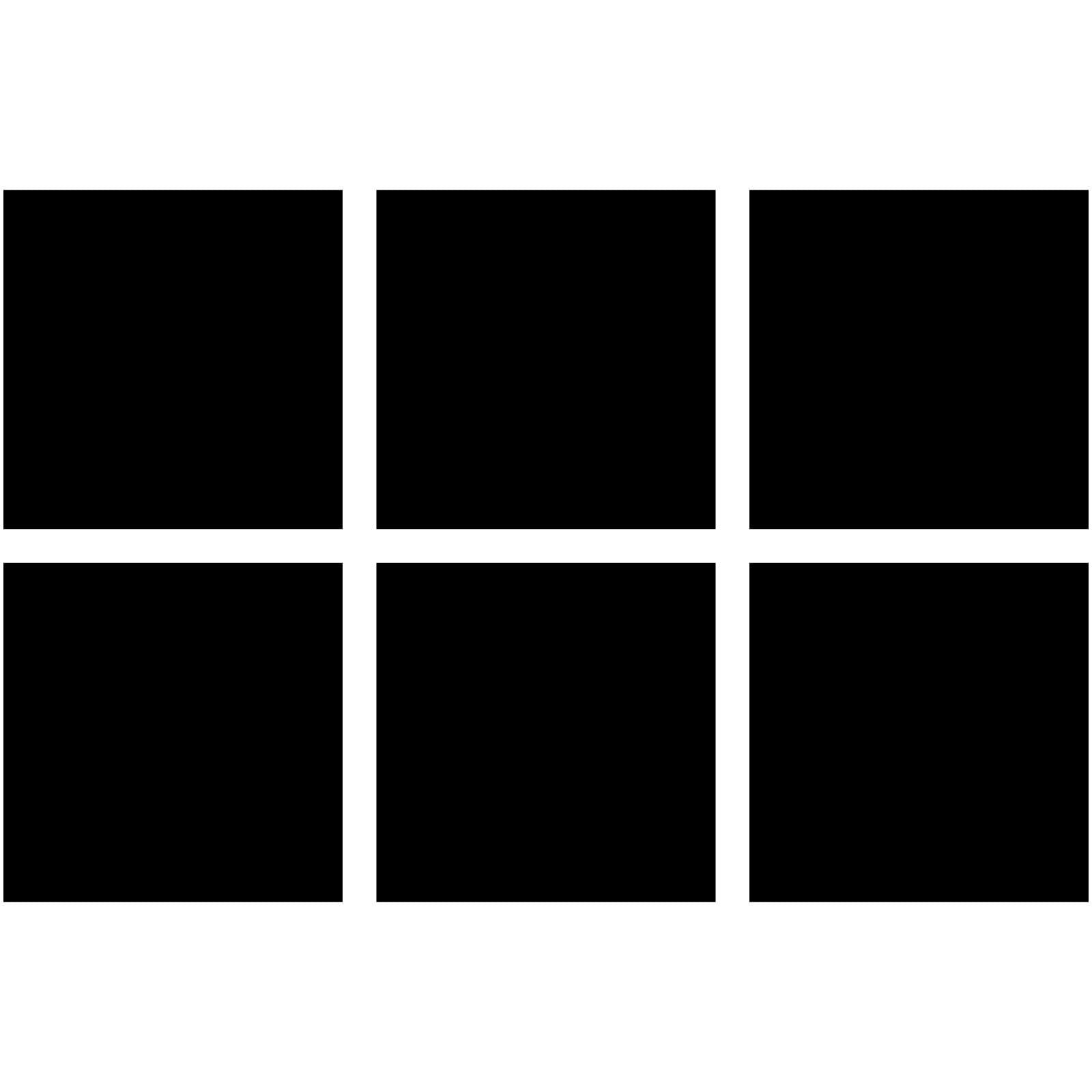 Square Squares Pack Set Vinyl Decal Car Window Bumper Sticker Shapes ...