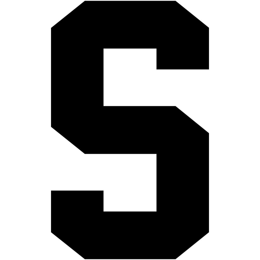 Sticker Letters Varsity Varsity Letter S Decal Sticker Vinyl Window Laptop College Athletic ...