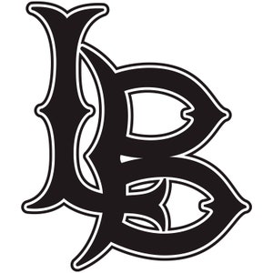 LBC Long Beach California University City State LB Logo V2 Decal ...