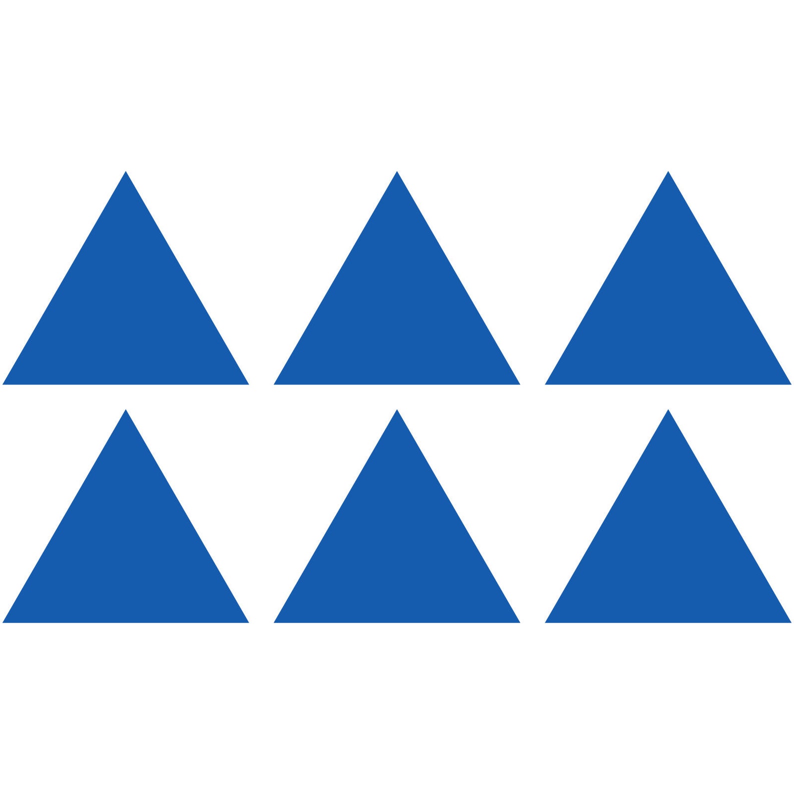 Triangle Triangles Pack Set Vinyl Decal Car Window Bumper Sticker ...