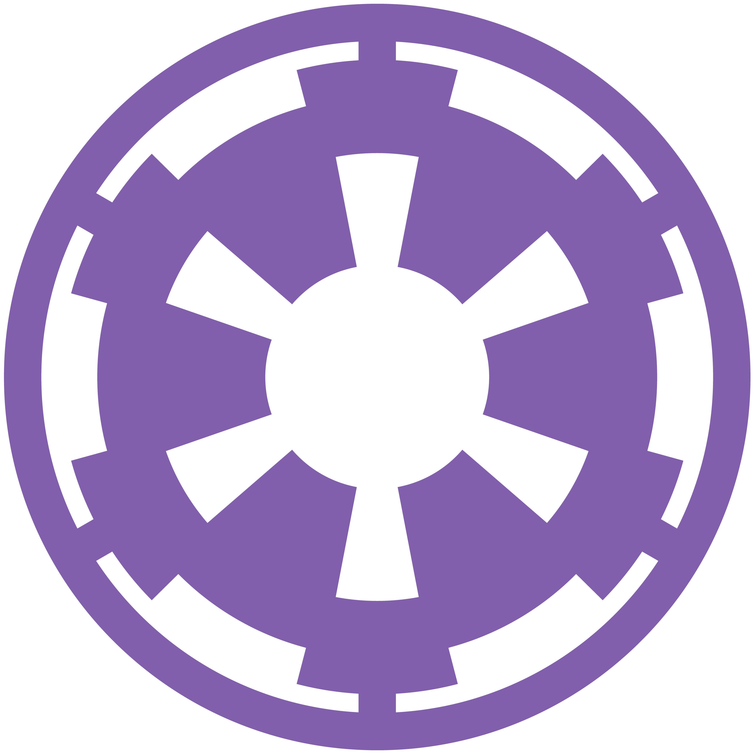 Star Wars Imperial Logo Vinyl Decal Car Window Bumper Sticker Etsy