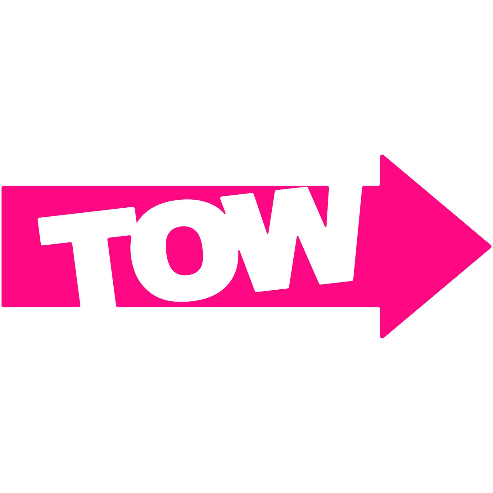 Tow Point Icon Sticker Tow Hook Arrow Right Vinyl Decal Car Window Bumper Sticker Euro JDM ...
