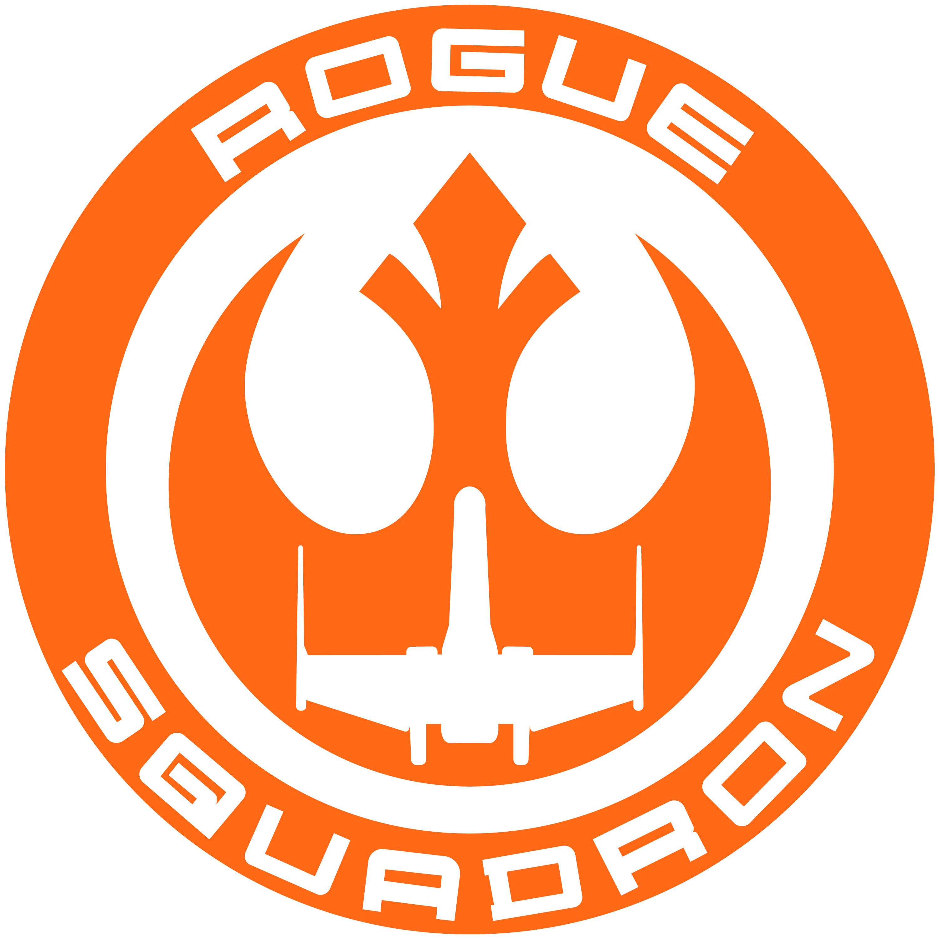 Star Wars Rogue Squadron Vinyl Decal Car Window Bumper Sticker