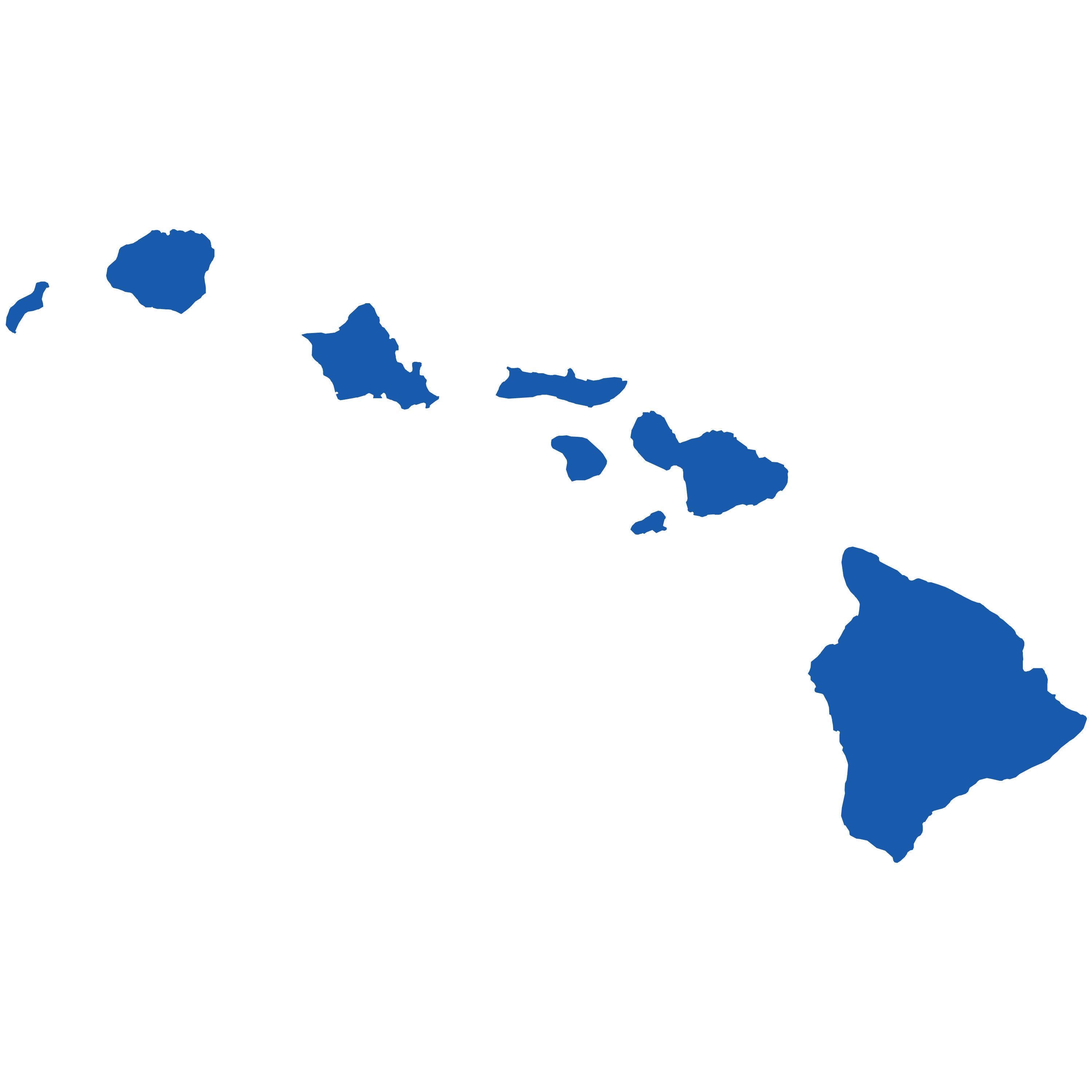 Decalcomania In Vinile Con Mappa Delle Isole Hawaiane - Foto 8