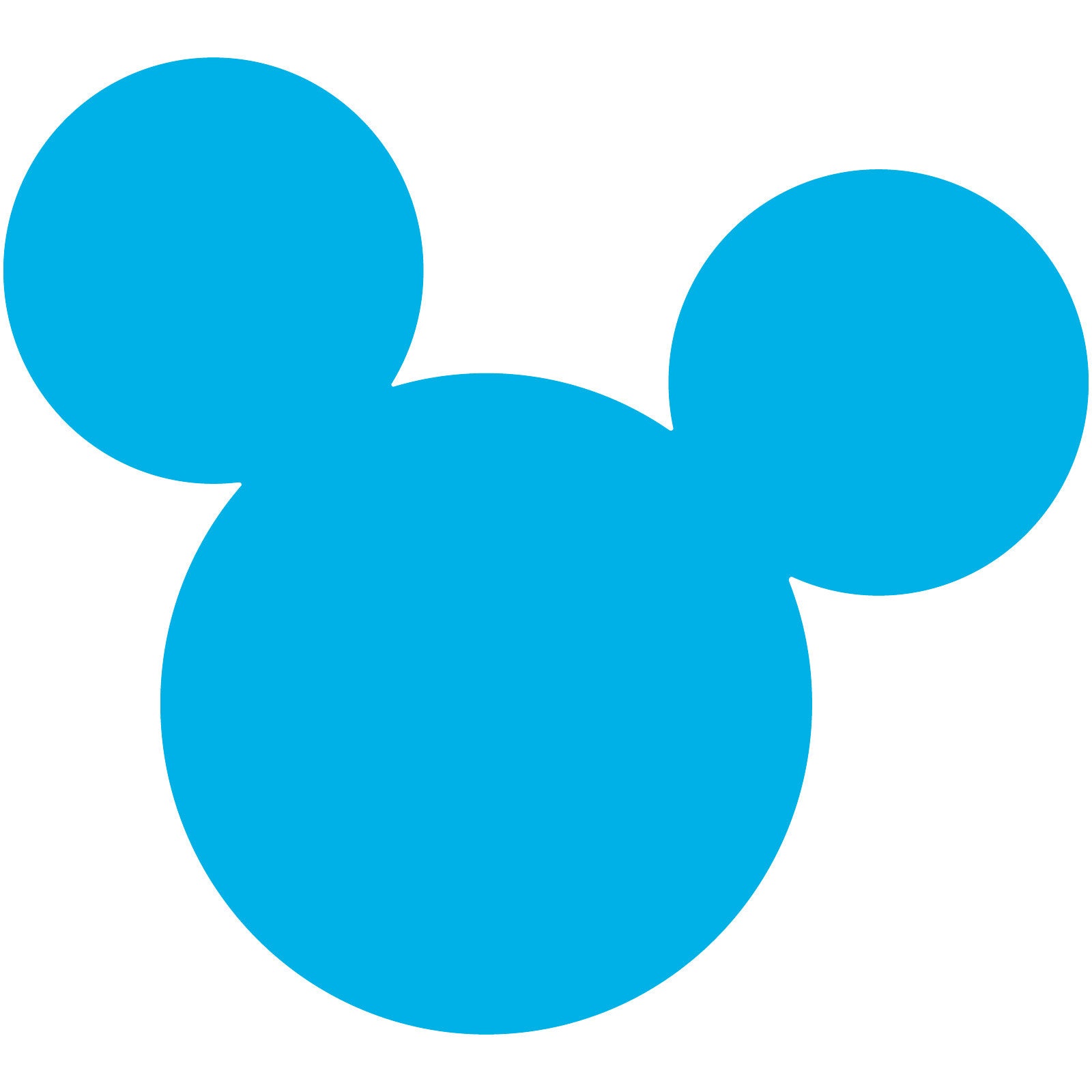 Mickey Mouse Head Vinyl Decal Car Window Bumper Sticker Disney - Etsy