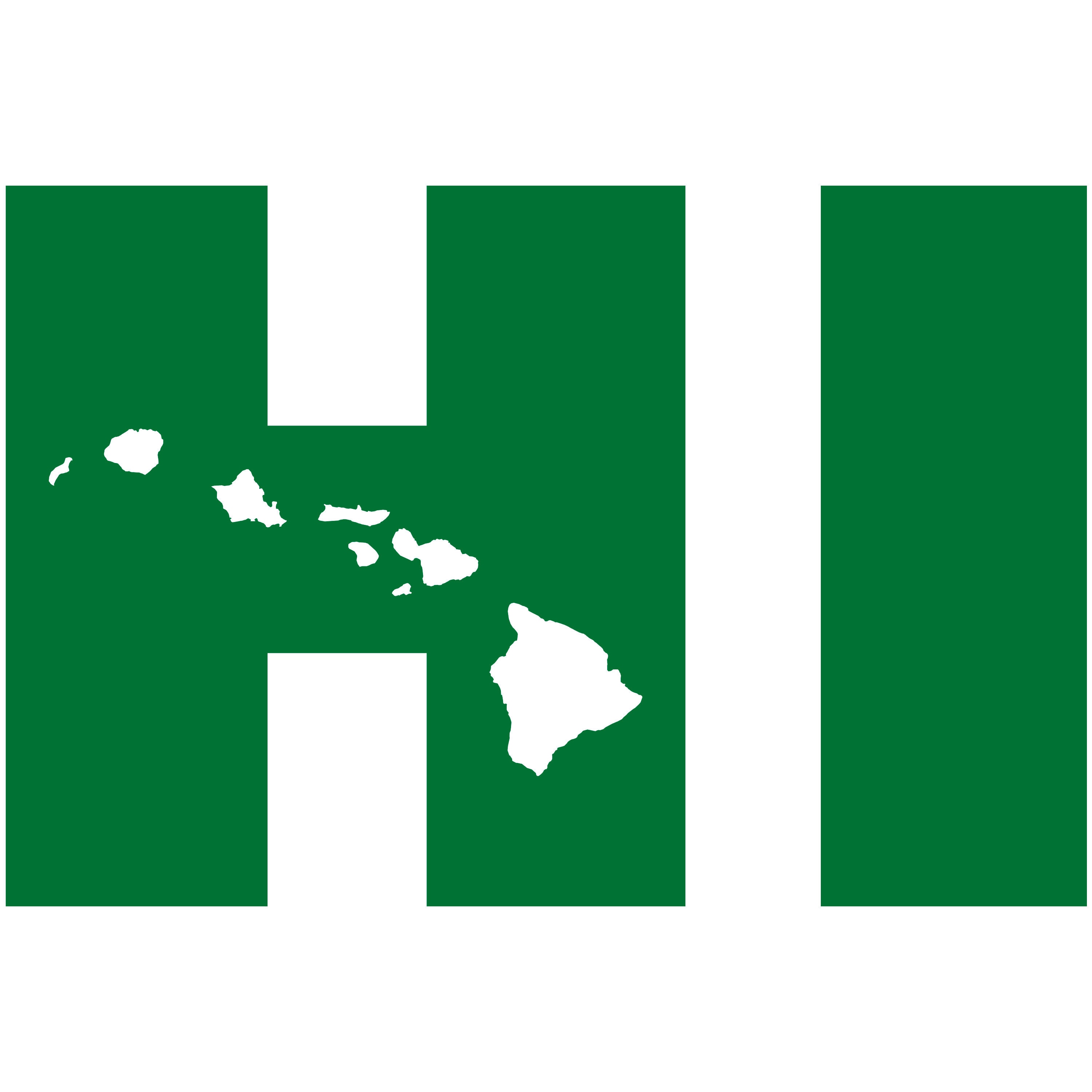 Hawaiian Island HI Vinyl Decal Sticker Car Window Bumper | Etsy