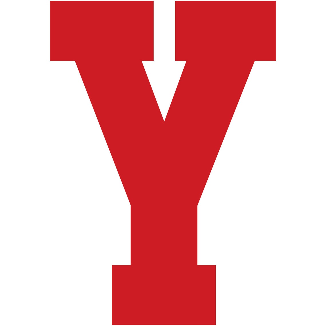 Varsity Letter Y Decal Sticker Vinyl Window Laptop College Etsy