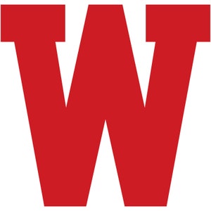 Varsity Letter W Decal Sticker Vinyl Window Laptop College Athletic ...