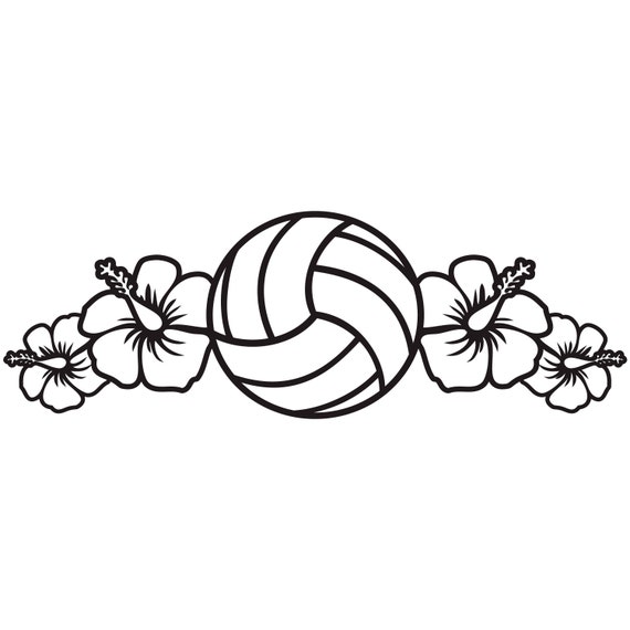 Beach Volleyball 8/" Vinyl Decal Car Window Sticker AVP Outdoor FIVB Olympic v2