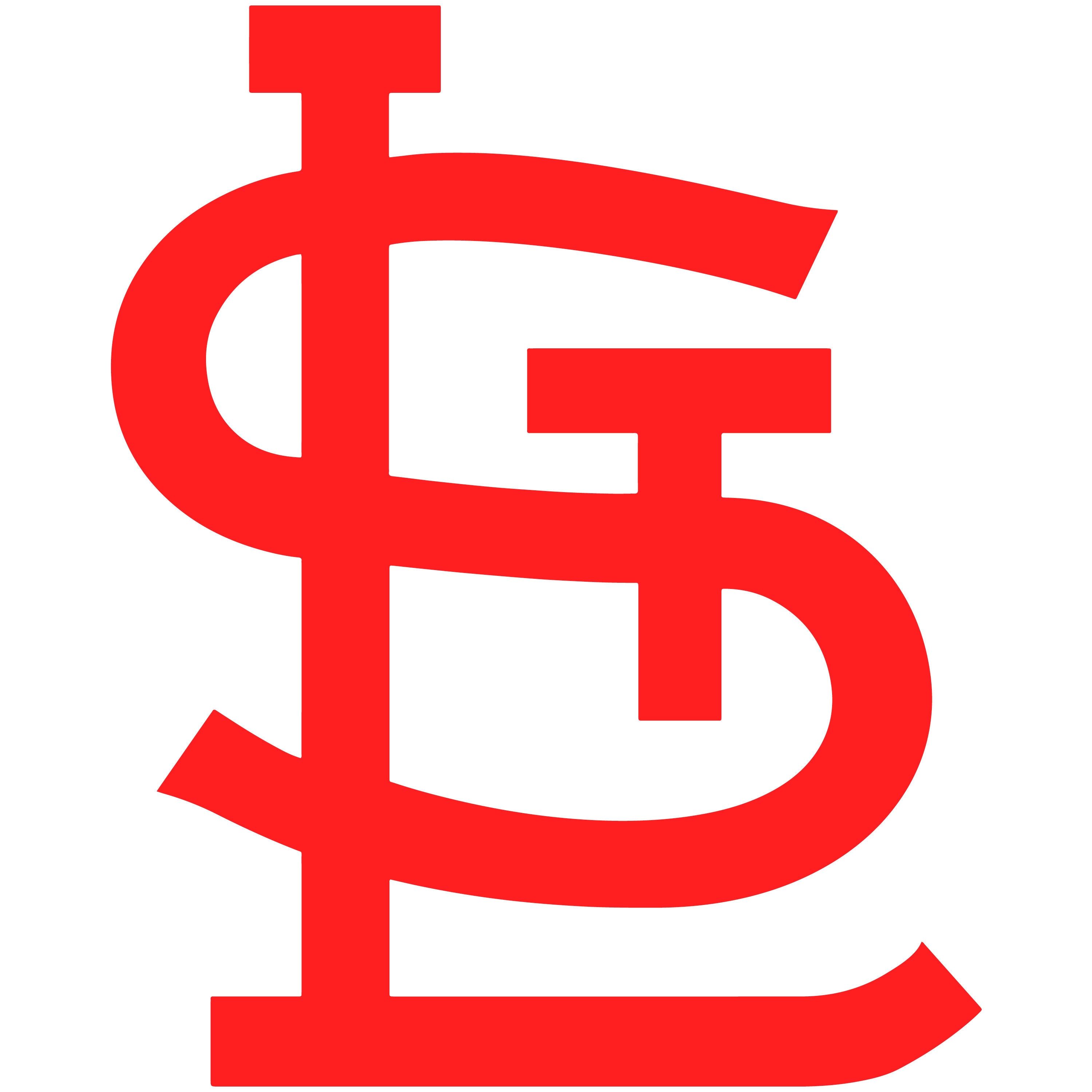 St. Louis Cardinals Retro Logo - 8x8 Full Color Die Cut Decal at Sticker  Shoppe