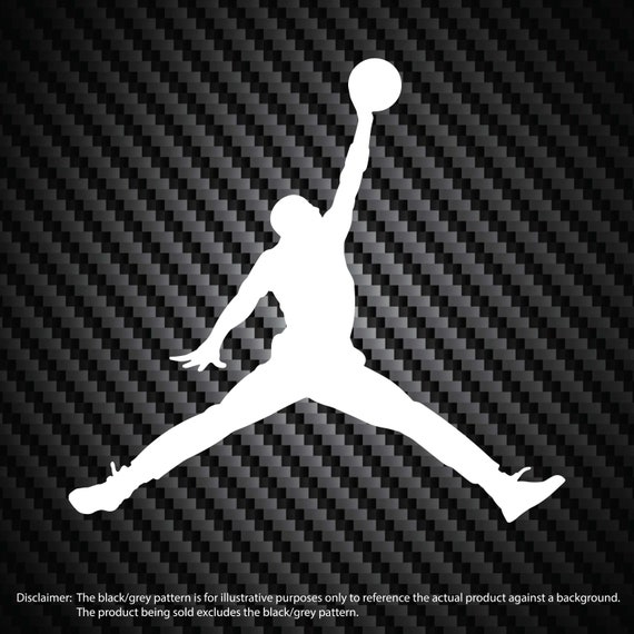 Air Jordan Jumpman Logo Sticker Calcoman MJ 23 Michael - Etsy España