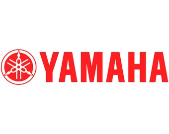 ヤマハ ロゴ ビニール デカール カー ウィンドウ バンパー ステッカー