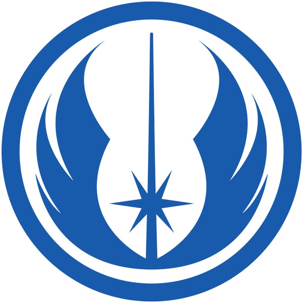 Star Wars Jedi Logo Vinyl Decal Car Window Bumper Sticker Select Color/Size