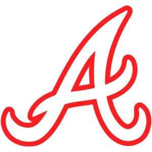 Atlanta A City Logo Sticker Decal Vinyl Car Window Georgia Baseball ...