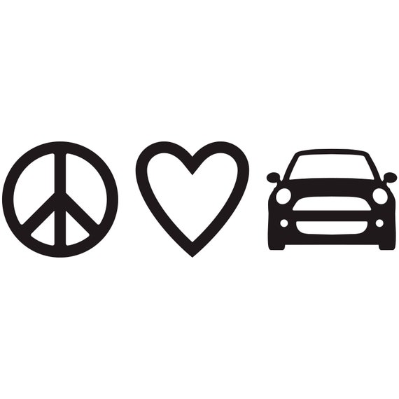 Love Mini - Mini Cooper - Sticker