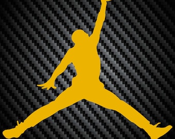 Yellow jumpman logo Clearance