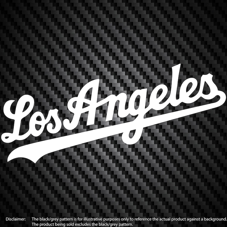 Los Angeles Vinyl Decal Car Window Bumper Sticker California Etsy