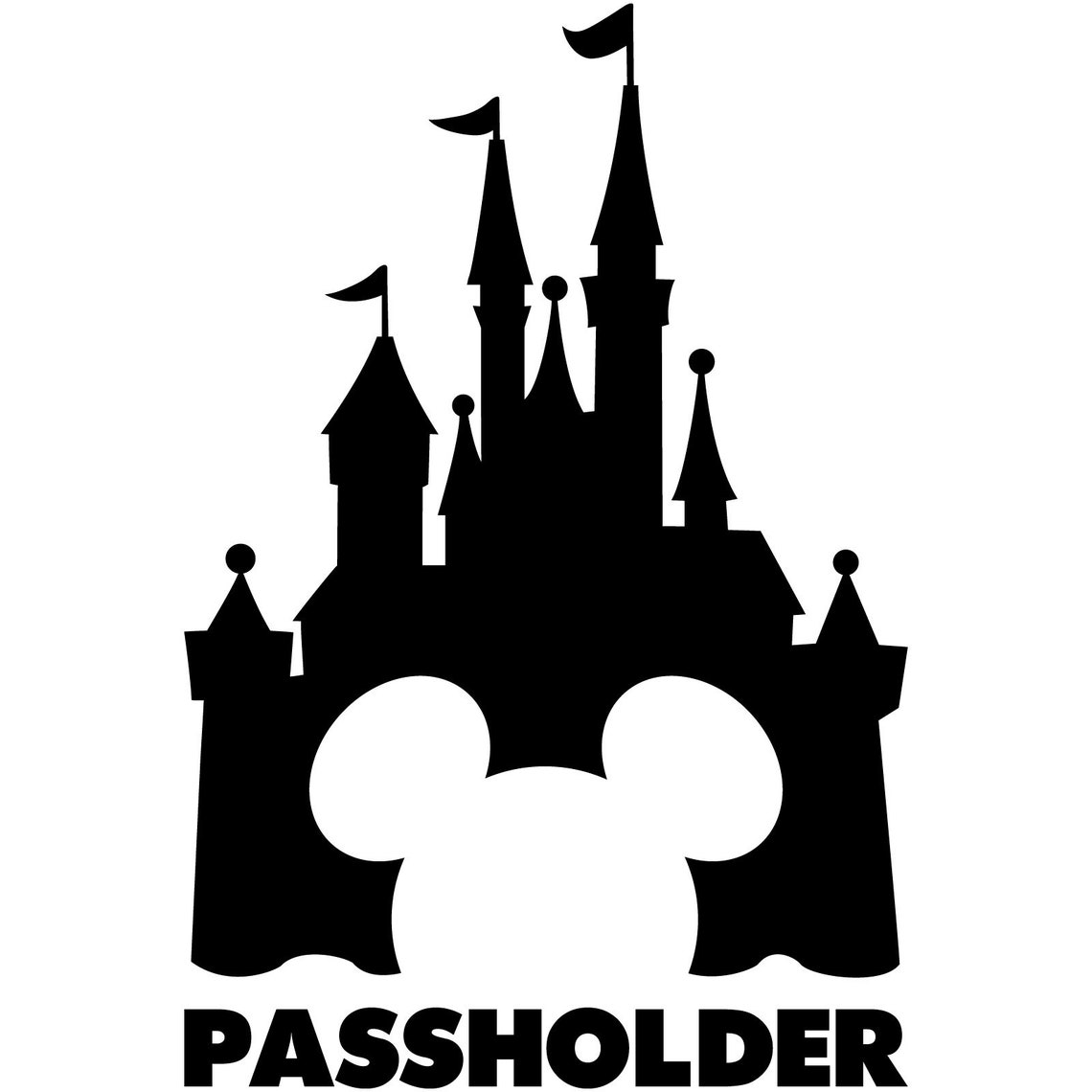 Disney Passholder Vinyl Decal Car Window Bumper Sticker Disney Etsy